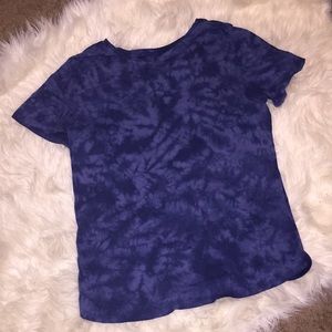 Navy blue Tie Dye shirt